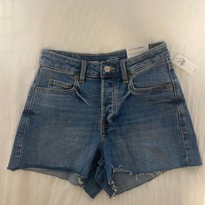 High Waisted Denim Shorts